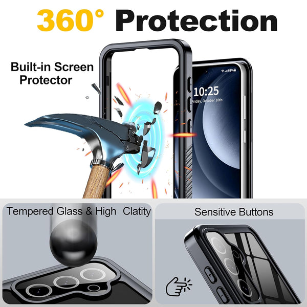 Samsung S24 FE Waterproof case cover