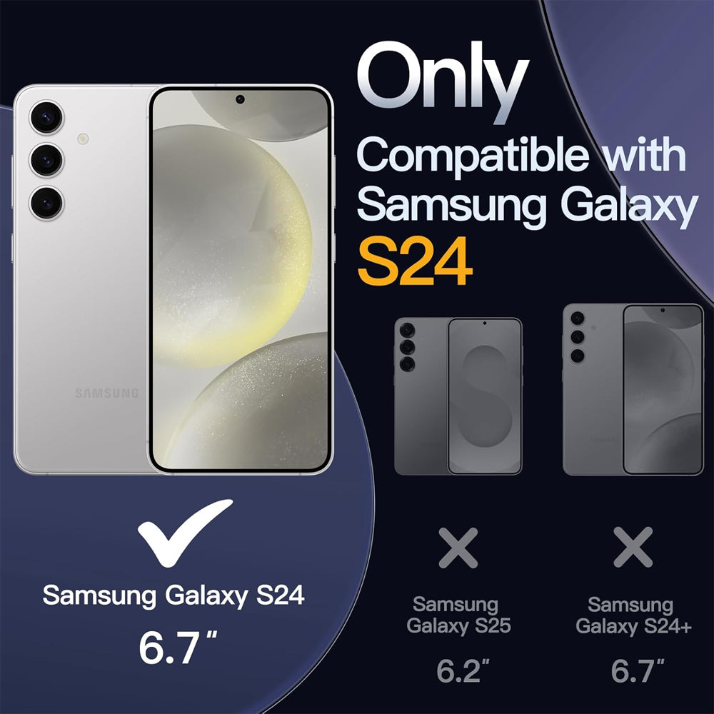 Clear Thin Magsafe Compatible Case for Samsung Galaxy S24