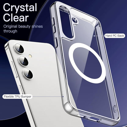 Clear Thin Magsafe Compatible Case for Samsung Galaxy S24