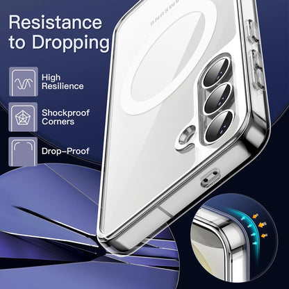 Clear Thin Magsafe Compatible Case for Samsung Galaxy S24