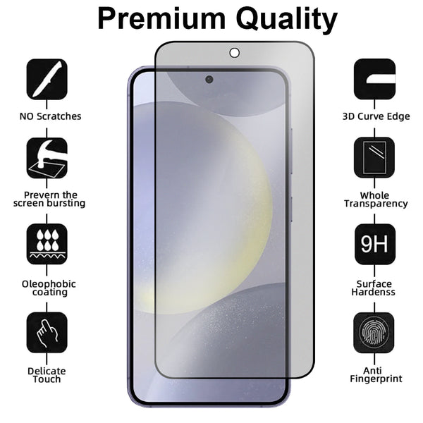 Anti-Glare Matte Glass Screen Protector for Samsung Galaxy S24