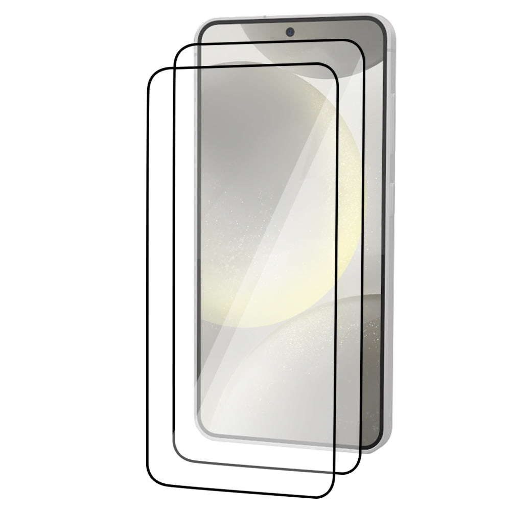 Samsung Galaxy S24 Plus Tempered Glass Screen Protector [2-Pack] with Easy Alignment Frame – Clear, Premium by SwiftShield