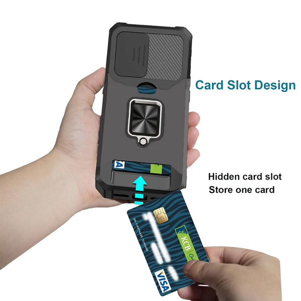 Magnetic Card Ring Case for Samsung Galaxy S24