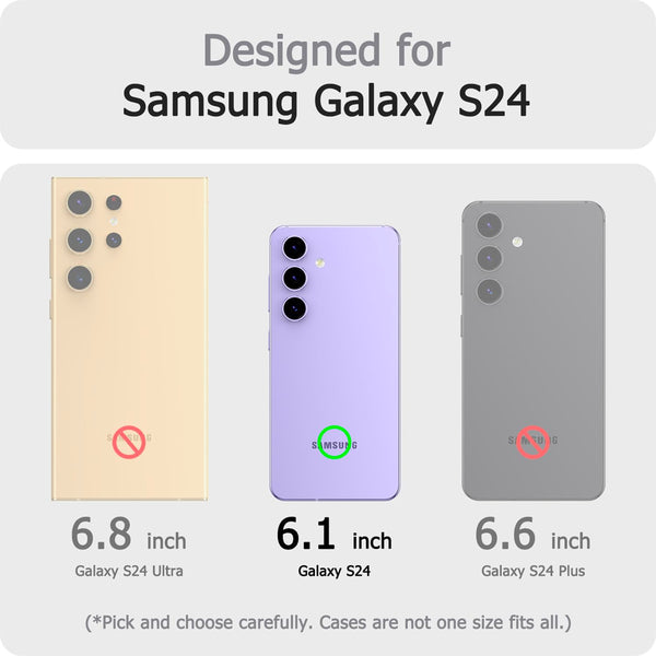 Clear Gel Case for Samsung Galaxy S24