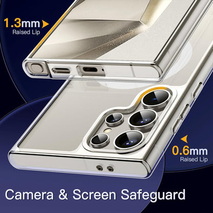 Clear Thin Magsafe Compatible Case for Samsung Galaxy S24 Ultra