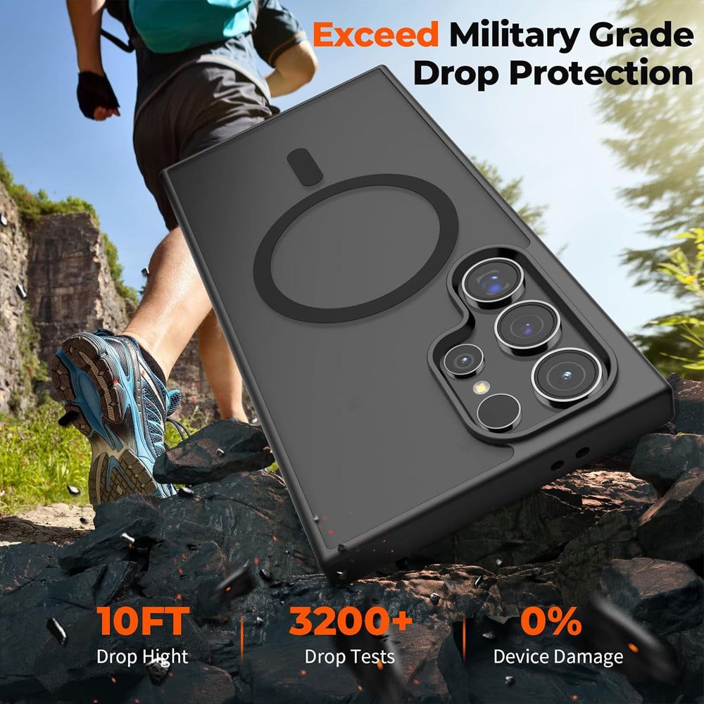 Matte Magnetic Case for Samsung Galaxy S24 Ultra