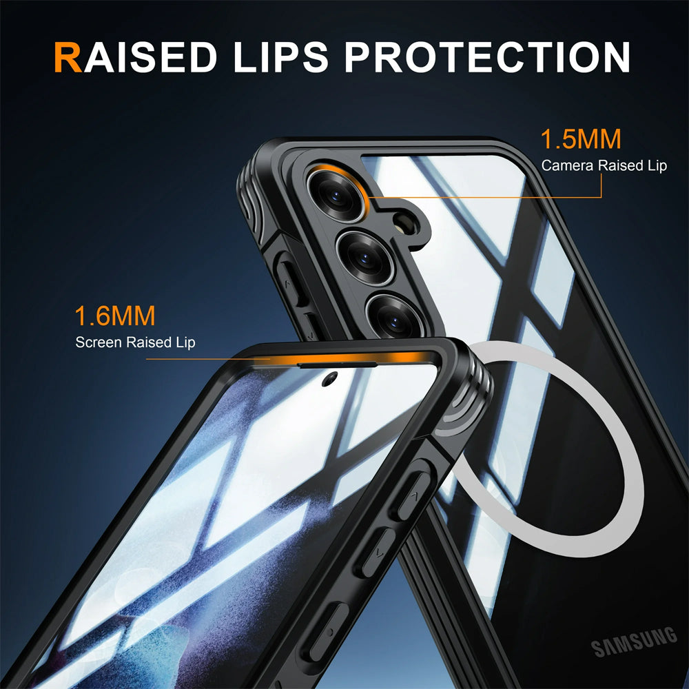 Heavy Duty 360 Protection Case for Samsung Galaxy S25 FE