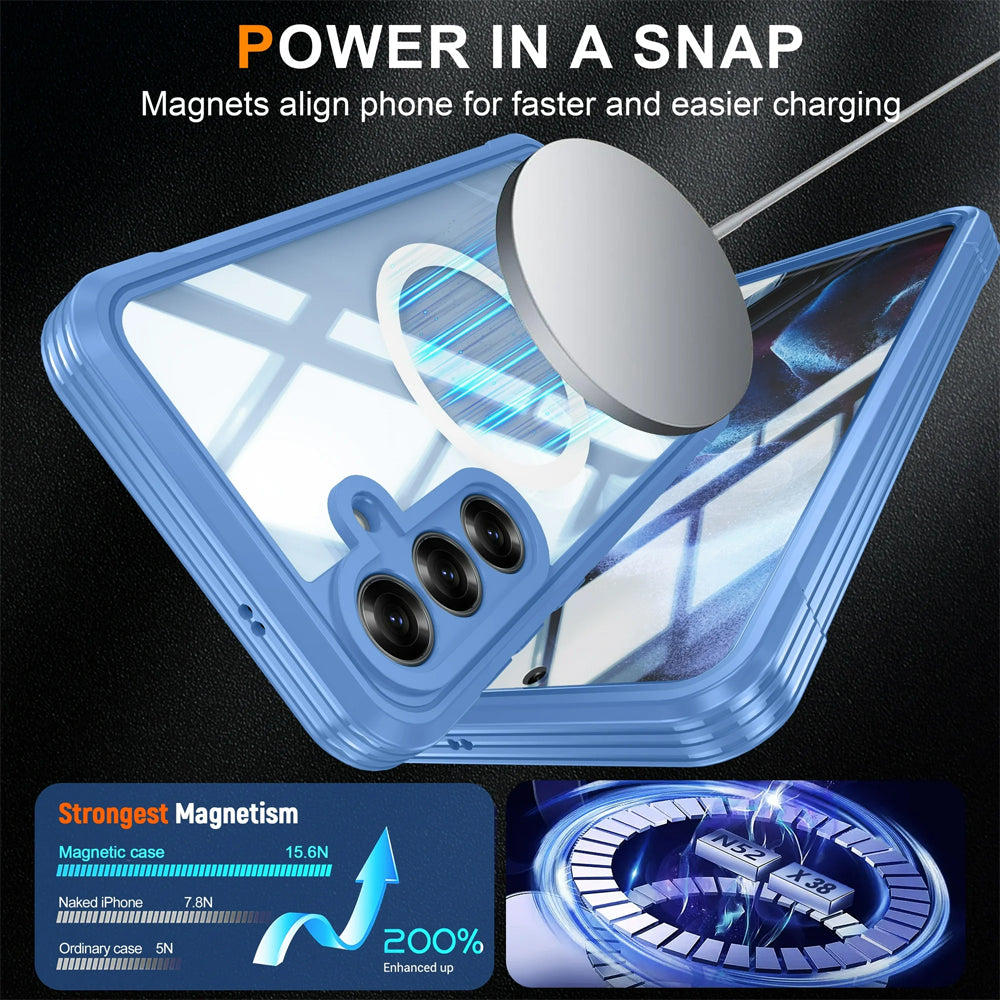 Heavy Duty 360 Protection Case for Samsung Galaxy S25 FE