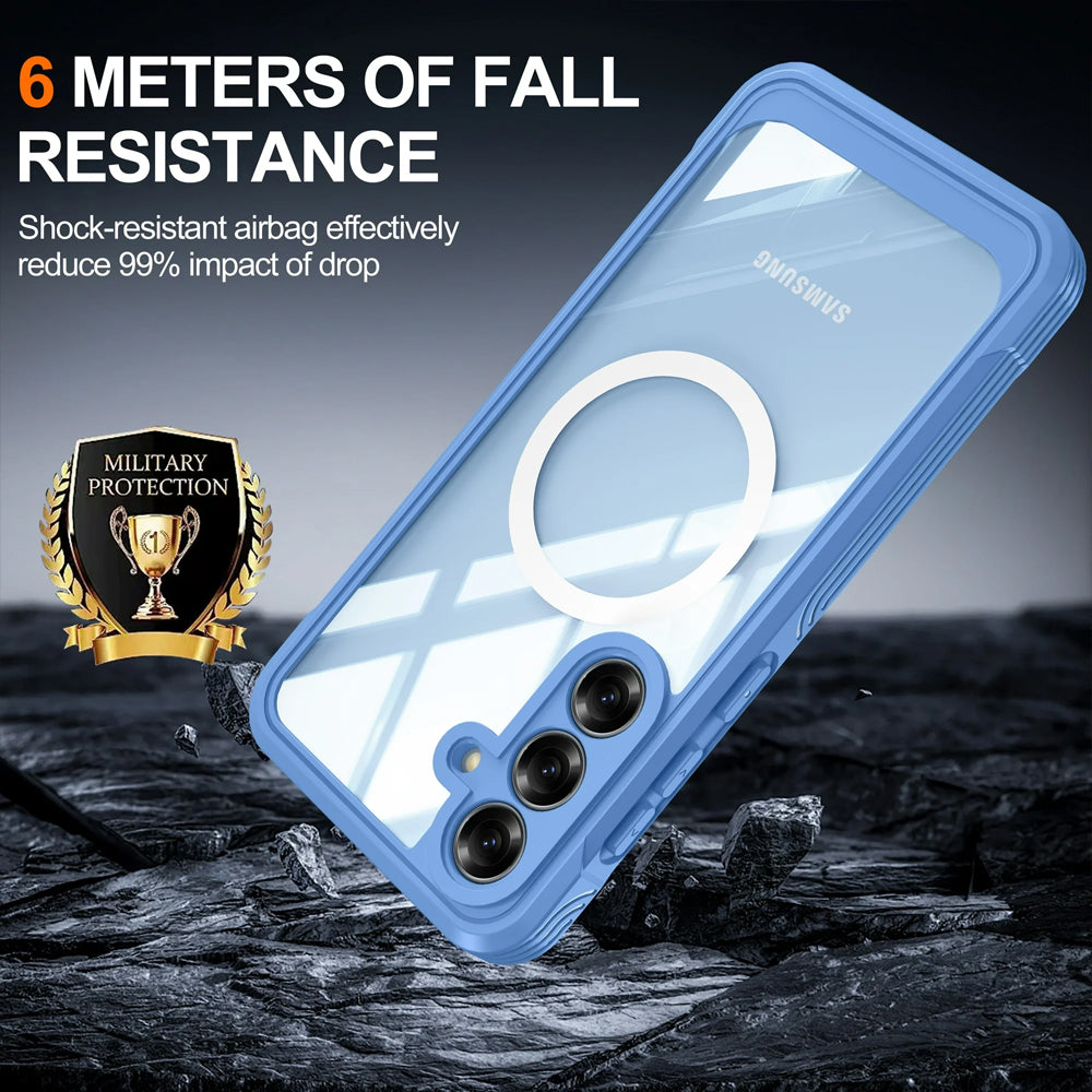 Heavy Duty 360 Protection Case for Samsung Galaxy S25 FE