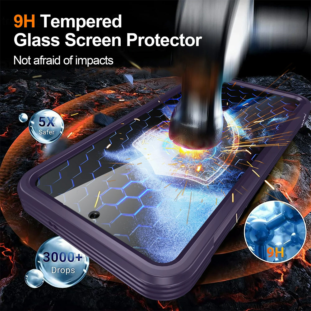 Heavy Duty 360 Protection Case for Samsung Galaxy S25 FE