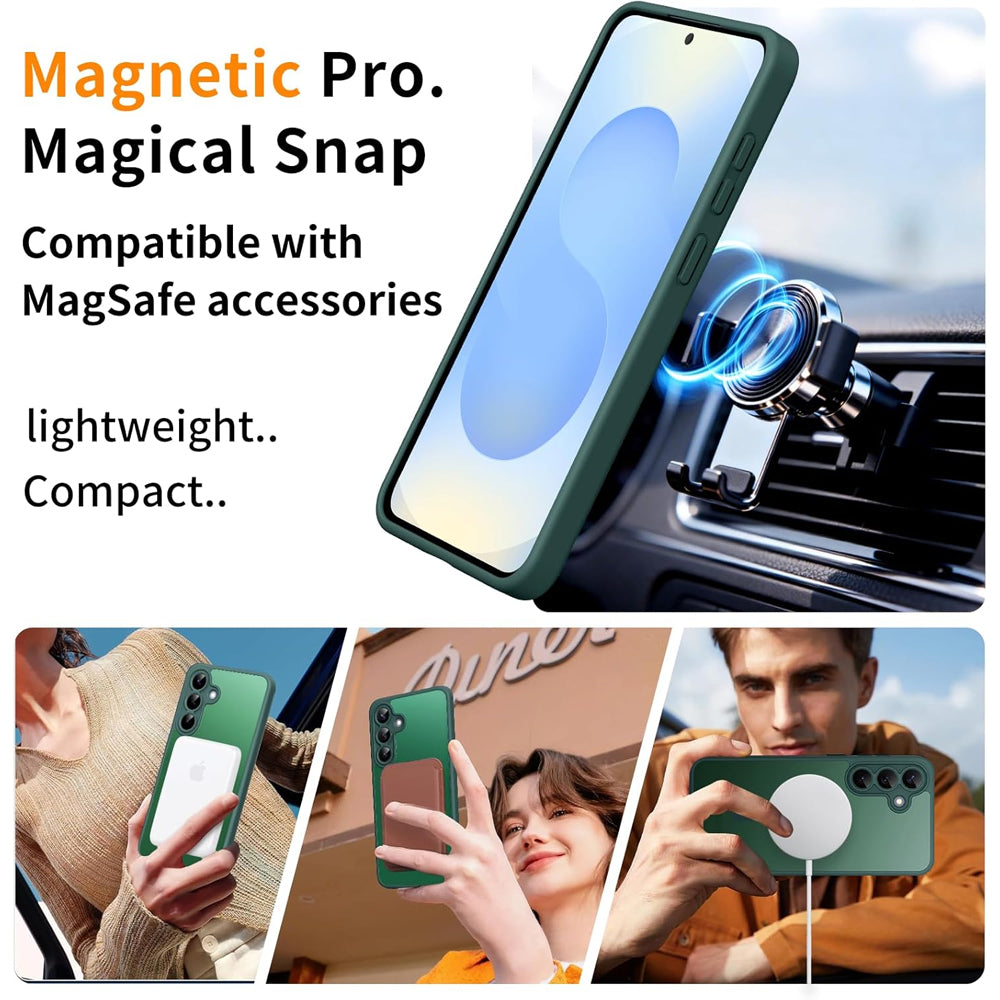 Matte Magnetic Case for Samsung Galaxy A17 5G