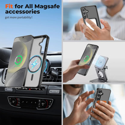 Matte Magsafe Compatible Case for Samsung Galaxy S24 FE