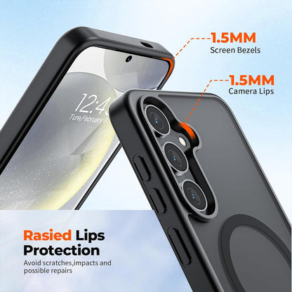 Matte Magsafe Compatible Case for Samsung Galaxy S24 FE