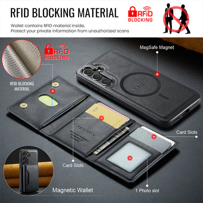 Magsafe Compatible Wallet Case for Samsung Galaxy S25 FE