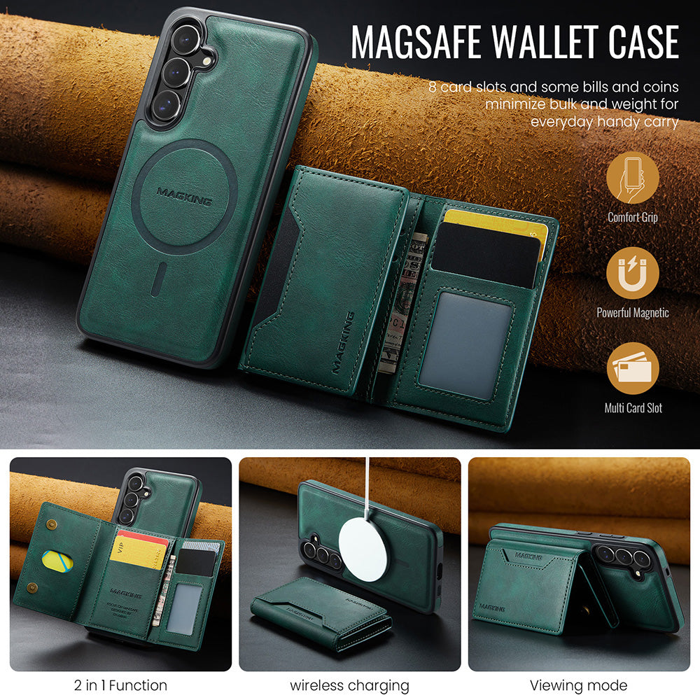 Magsafe Compatible Wallet Case for Samsung Galaxy S25 FE