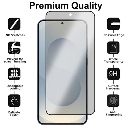 Anti-Glare Matte Glass Screen Protector for Samsung Galaxy S25 Plus