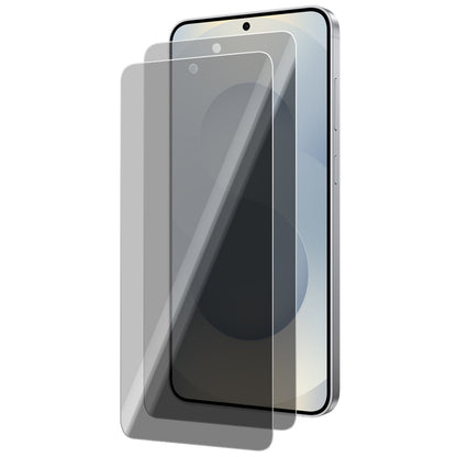 Samsung Galaxy S25 Plus Tempered Glass Screen Protector [2-Pack] with Easy Alignment Frame – Privacy, Premium by SwiftShield