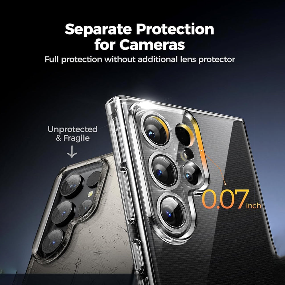Clear Gel Case for Samsung Galaxy S25 Ultra