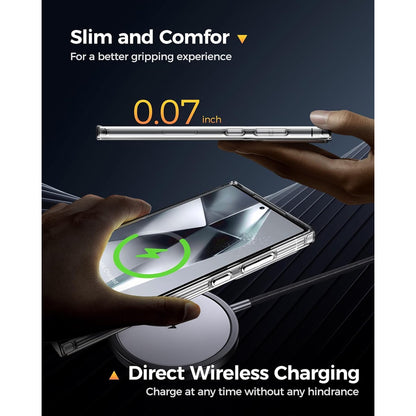 Clear Gel Case for Samsung Galaxy S25 Ultra