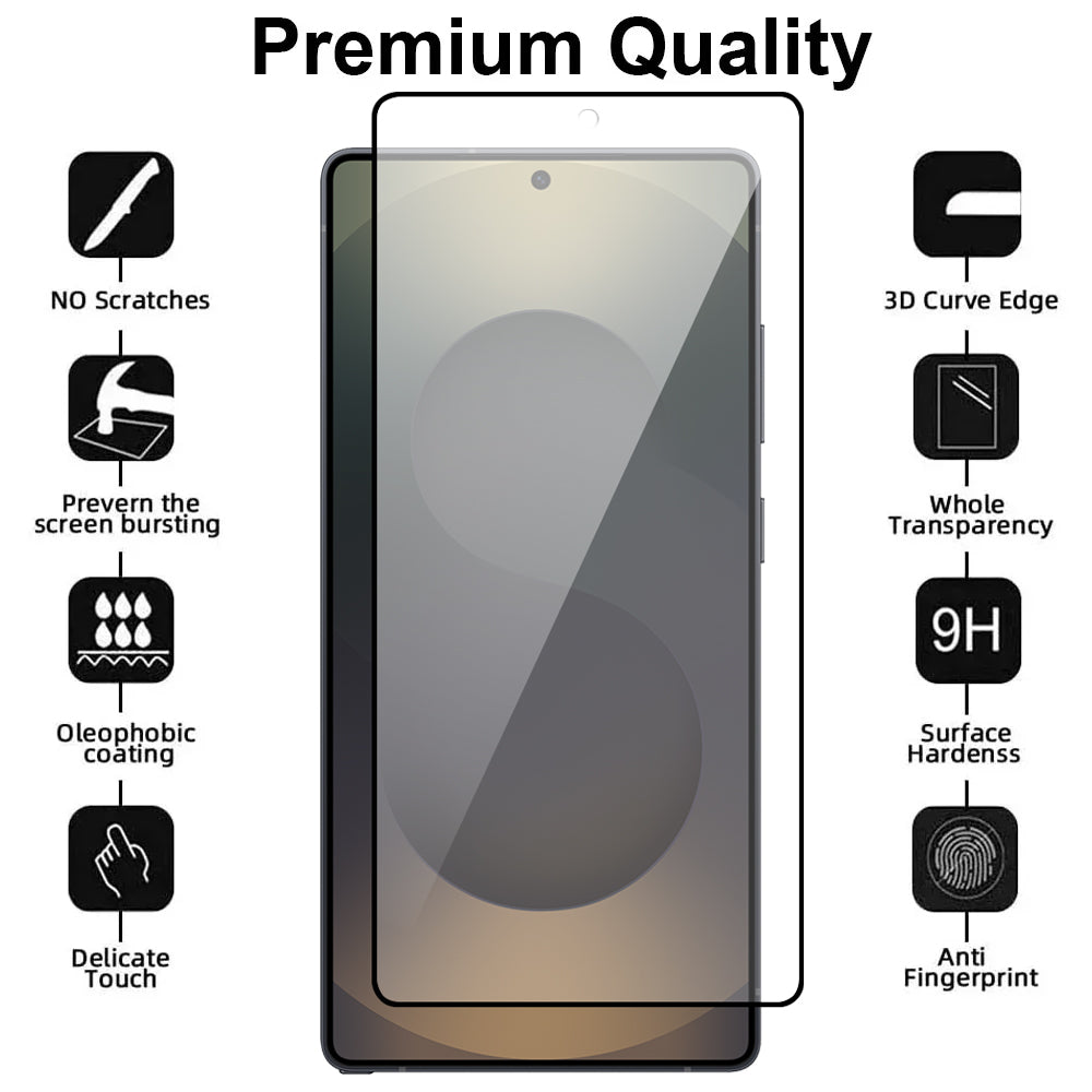 Full Cover Glass Screen Protector for Samsung Galaxy S25 Ultra