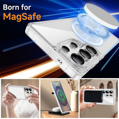 Clear Thin Magsafe Compatible Case for Samsung Galaxy S25 Ultra