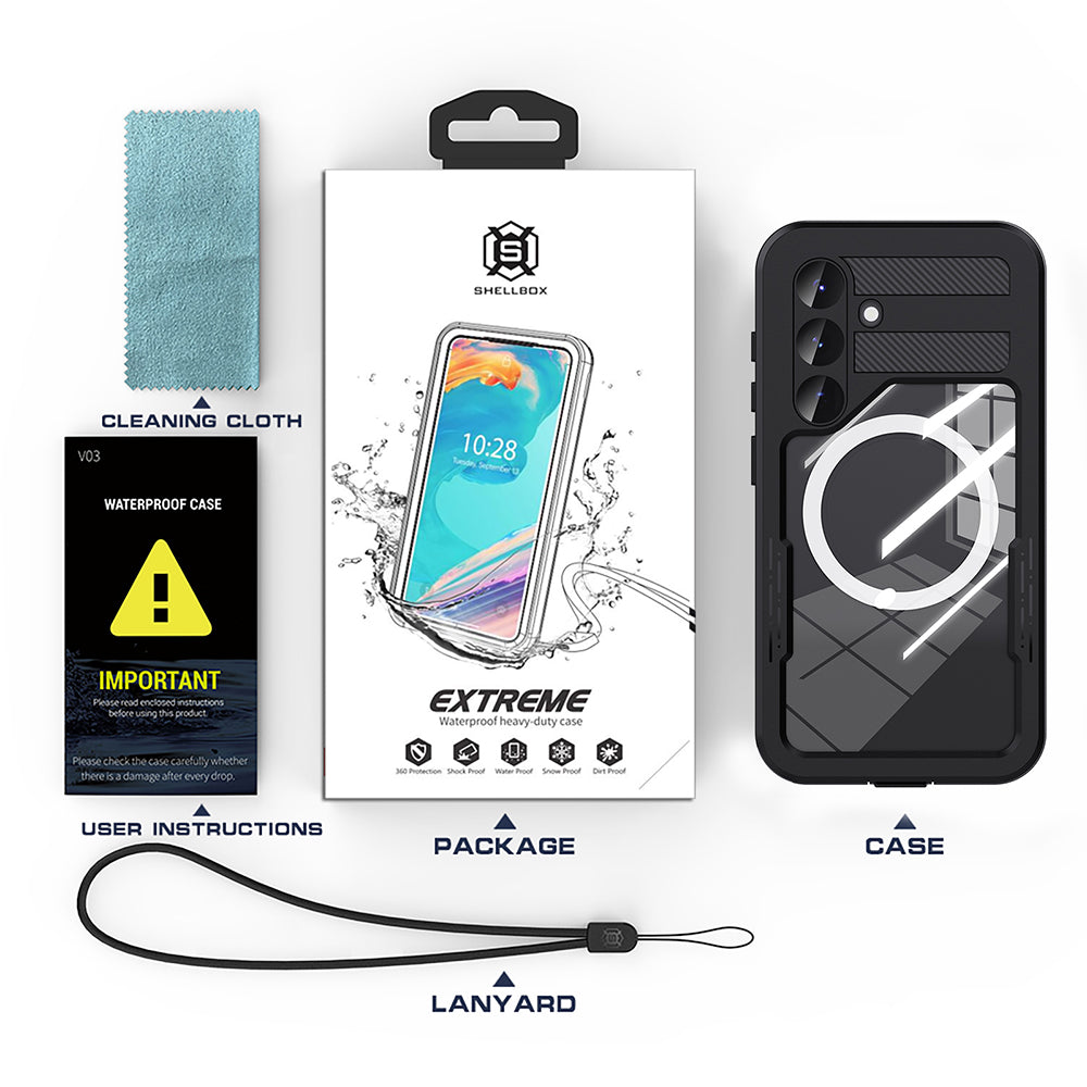 Samsung S25 Plus Waterproof Case Shockproof cover