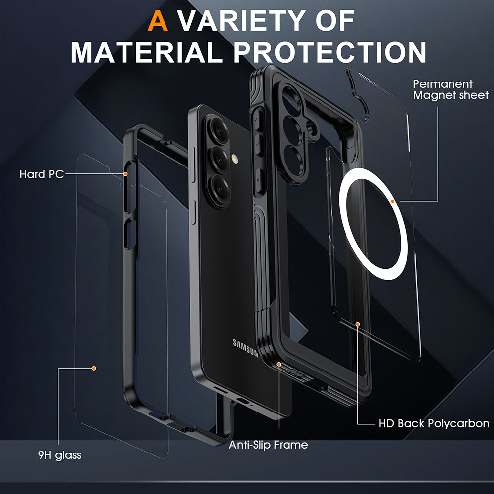 Heavy Duty 360 Protection Case for Samsung Galaxy S26