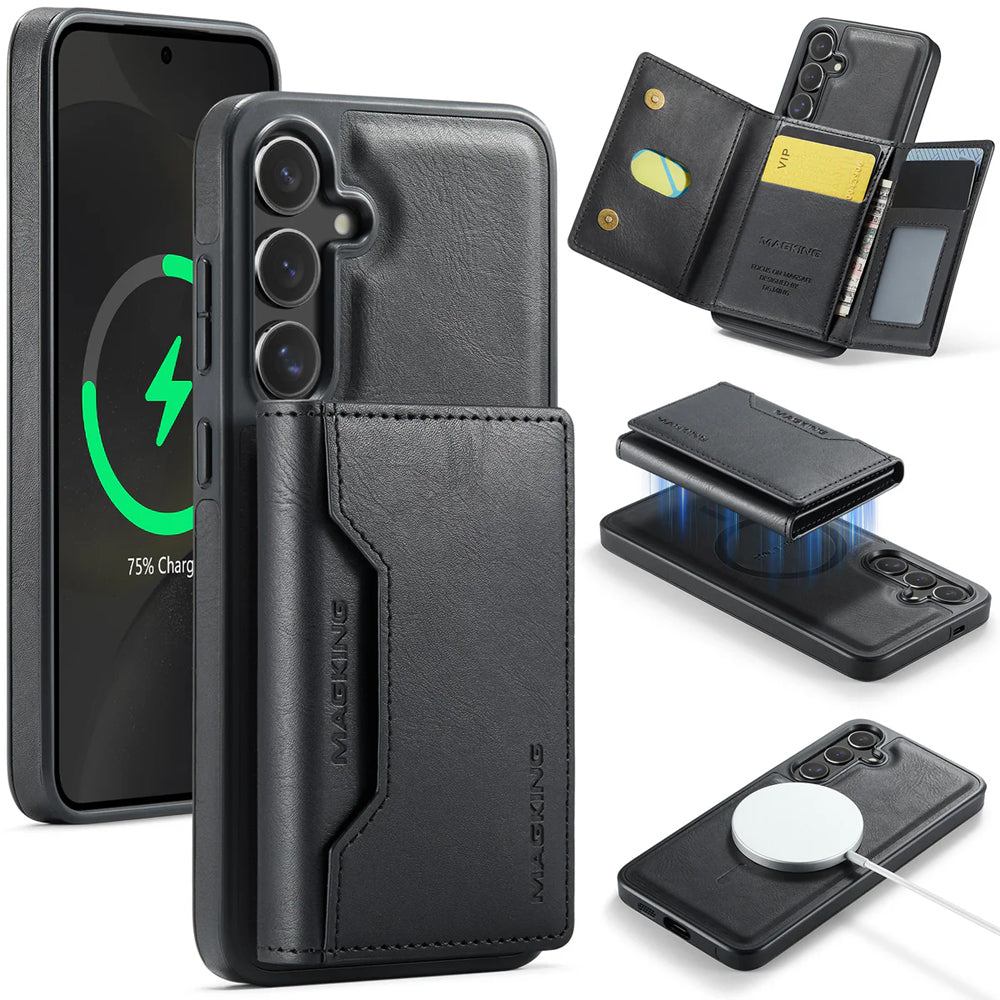 Magsafe Compatible Wallet Case for Samsung Galaxy S26