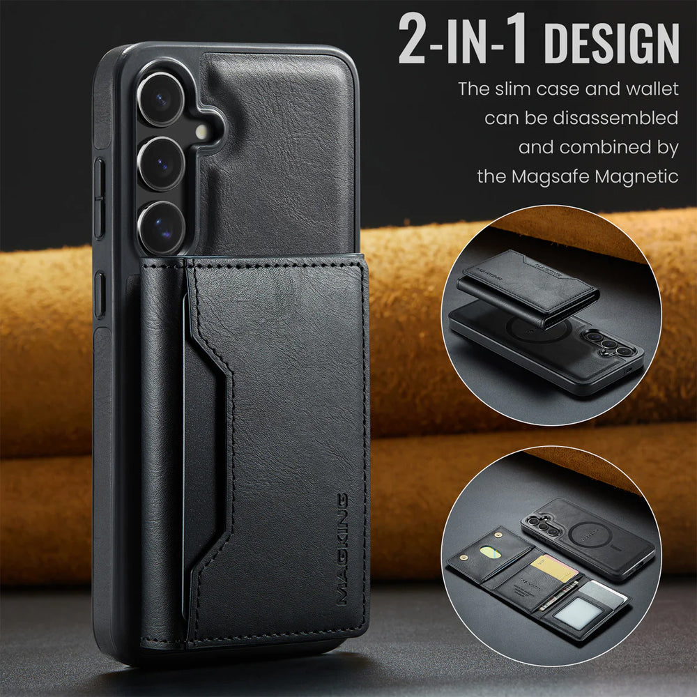 Magsafe Compatible Wallet Case for Samsung Galaxy S26
