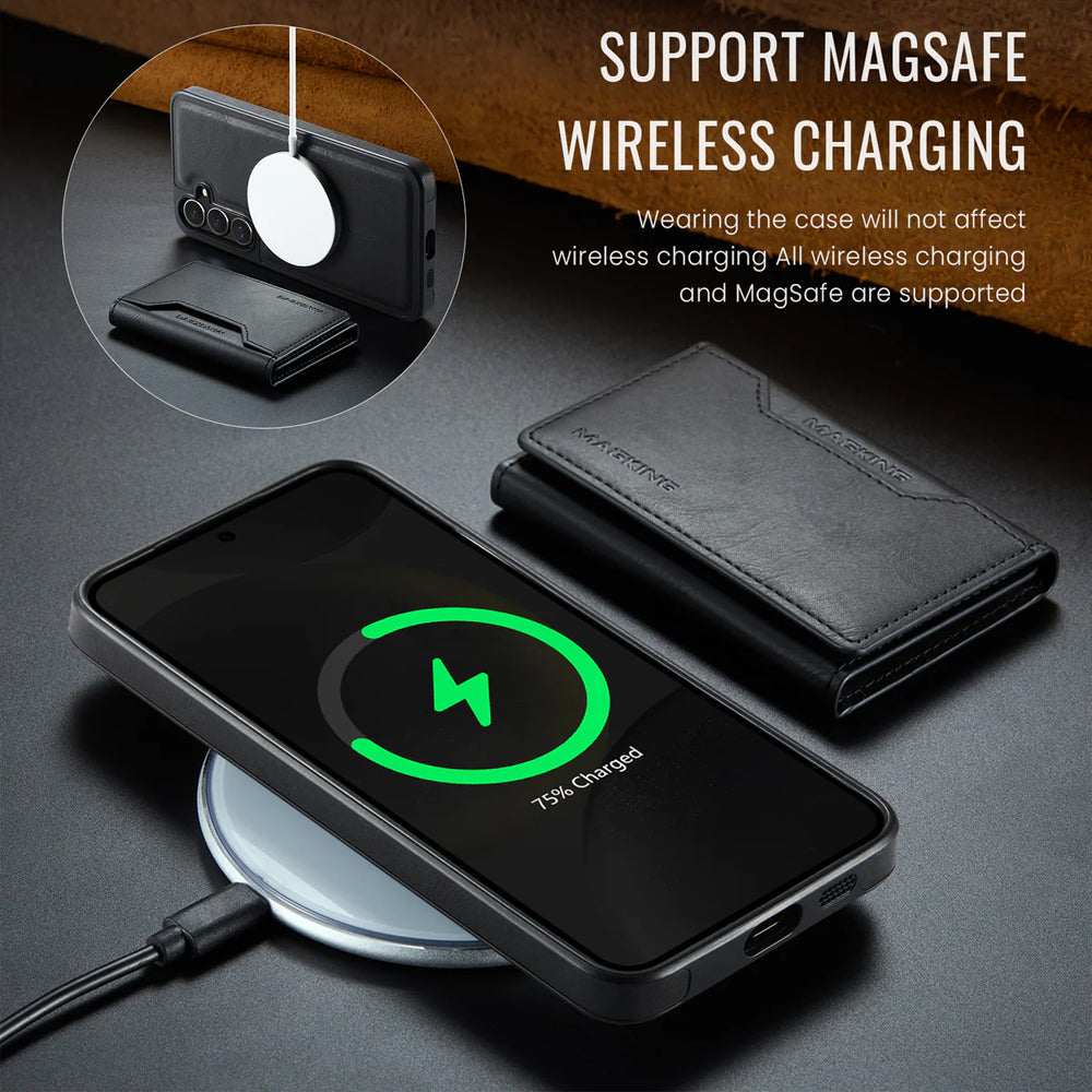 Magsafe Compatible Wallet Case for Samsung Galaxy S26