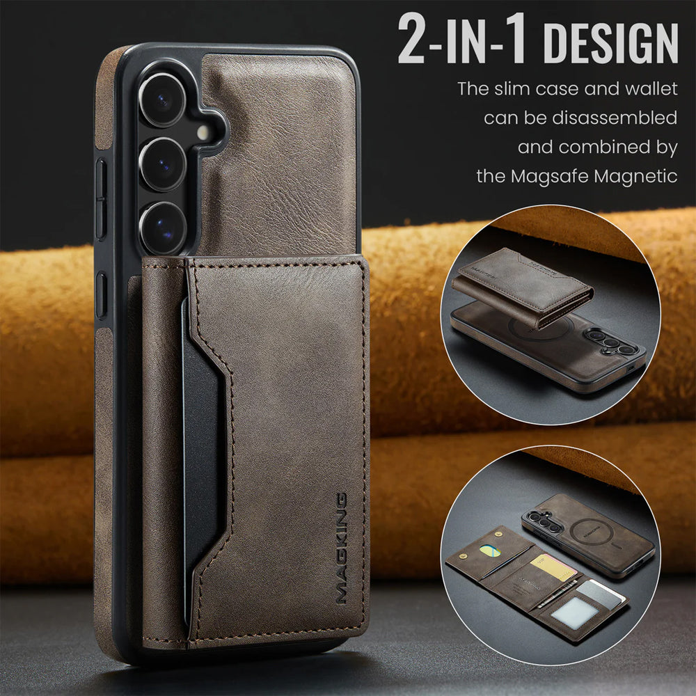 Magsafe Compatible Wallet Case for Samsung Galaxy S26