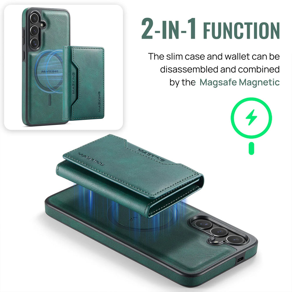 Magsafe Compatible Wallet Case for Samsung Galaxy S26