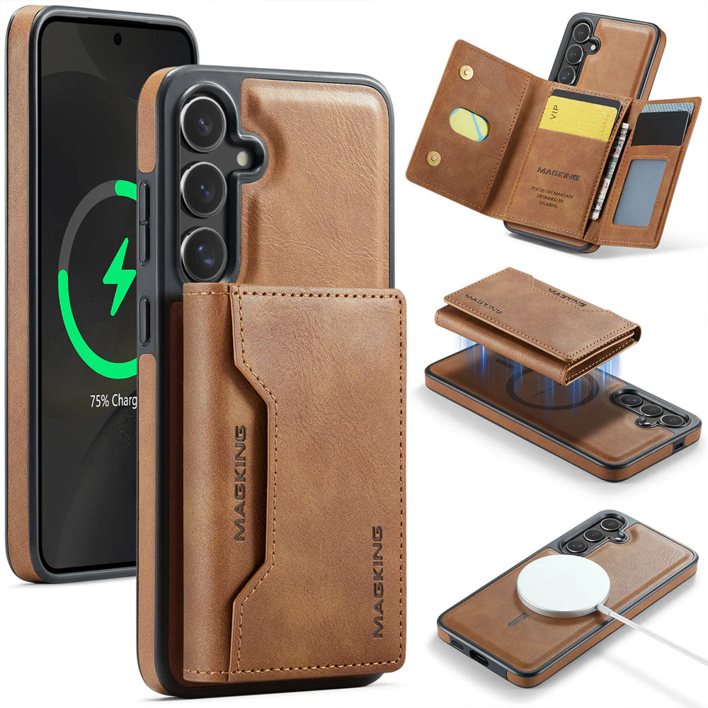 Magsafe Compatible Wallet Case for Samsung Galaxy S26