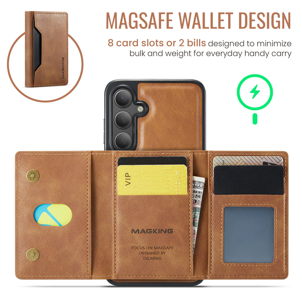 Magsafe Compatible Wallet Case for Samsung Galaxy S26