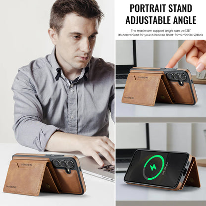 Magsafe Compatible Wallet Case for Samsung Galaxy S26