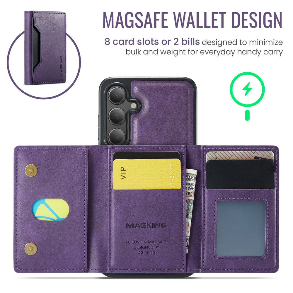 Magsafe Compatible Wallet Case for Samsung Galaxy S26