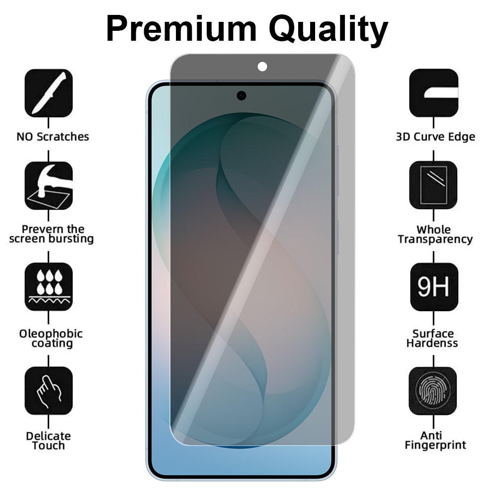 Privacy Glass Screen Protector for Samsung Galaxy S26 Plus