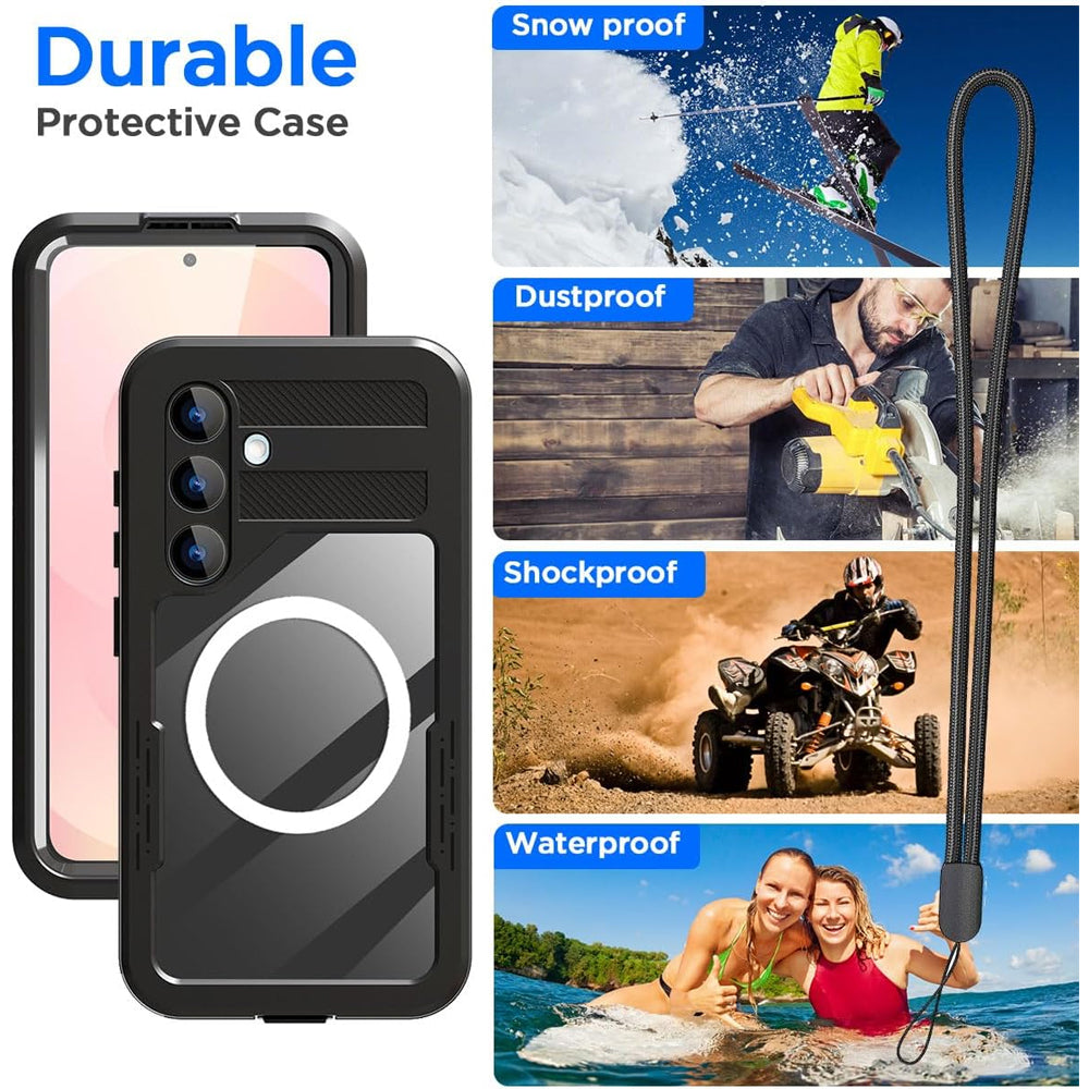 Redpepper Waterproof Magsafe Compatible case for Samsung Galaxy S26 Plus