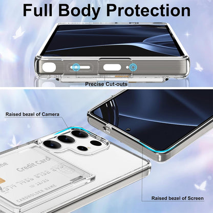 Clear Card Case for Samsung Galaxy S26 Plus