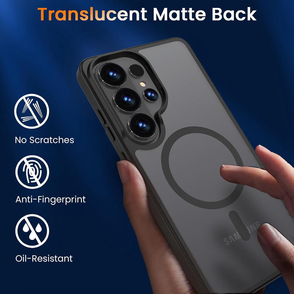 Matte Magsafe Compatible Case for Samsung Galaxy S26 Ultra