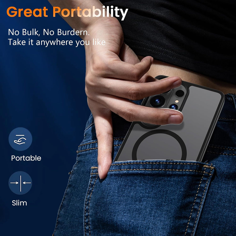 Matte Magsafe Compatible Case for Samsung Galaxy S26 Ultra