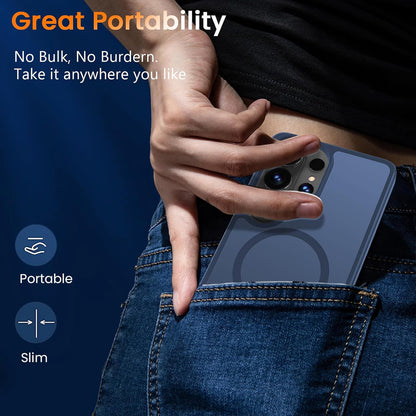 Matte Magsafe Compatible Case for Samsung Galaxy S26 Ultra