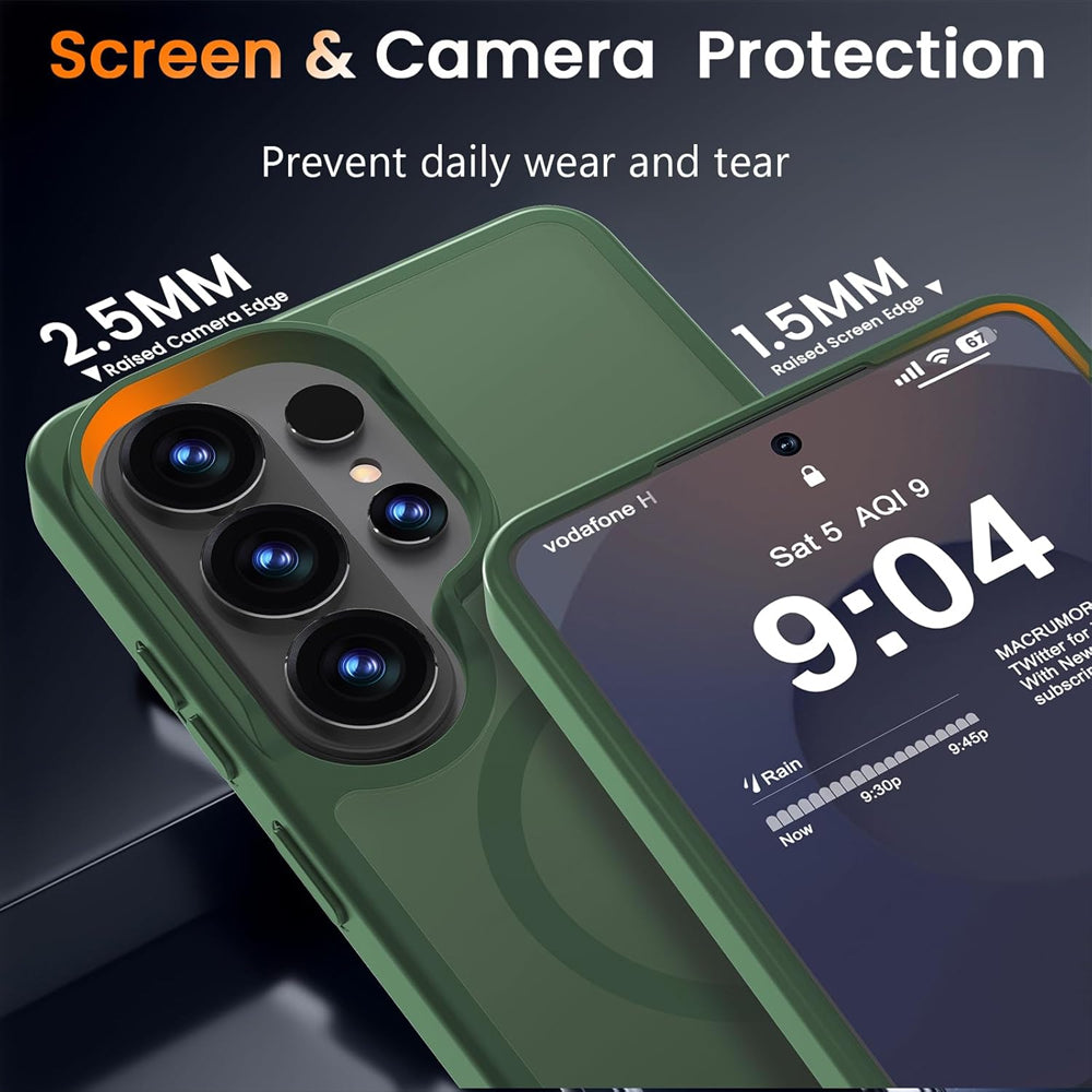 Matte Magsafe Compatible Case for Samsung Galaxy S26 Ultra