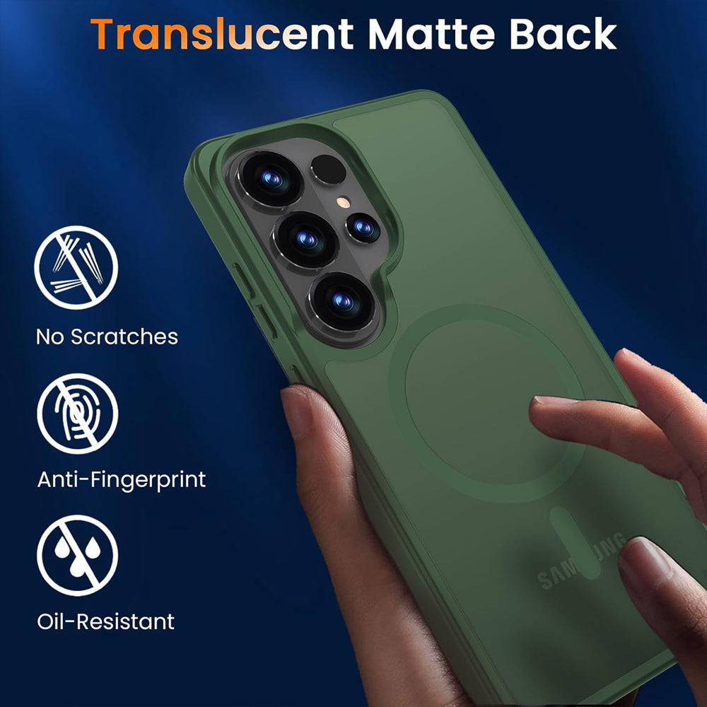 Matte Magsafe Compatible Case for Samsung Galaxy S26 Ultra