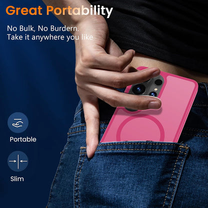 Matte Magsafe Compatible Case for Samsung Galaxy S26 Ultra