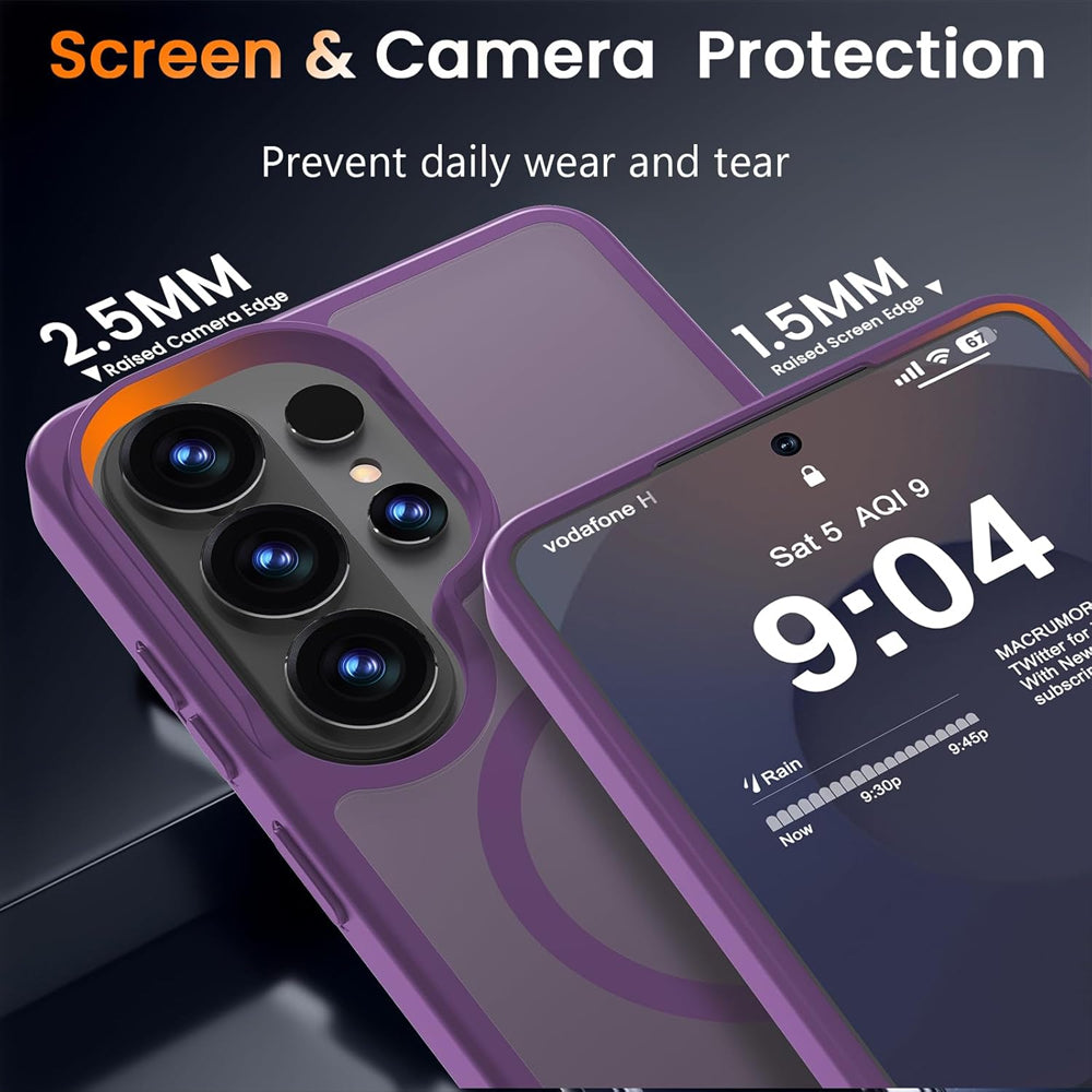 Matte Magsafe Compatible Case for Samsung Galaxy S26 Ultra
