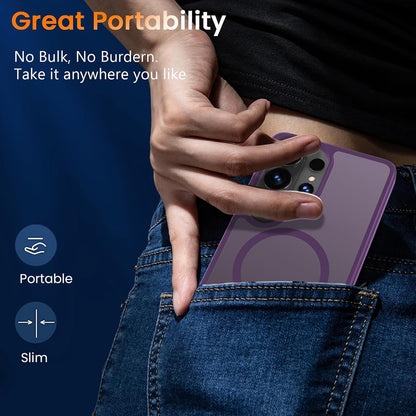 Matte Magsafe Compatible Case for Samsung Galaxy S26 Ultra