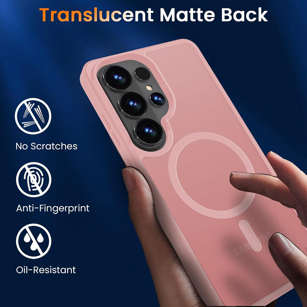 Matte Magsafe Compatible Case for Samsung Galaxy S26 Ultra