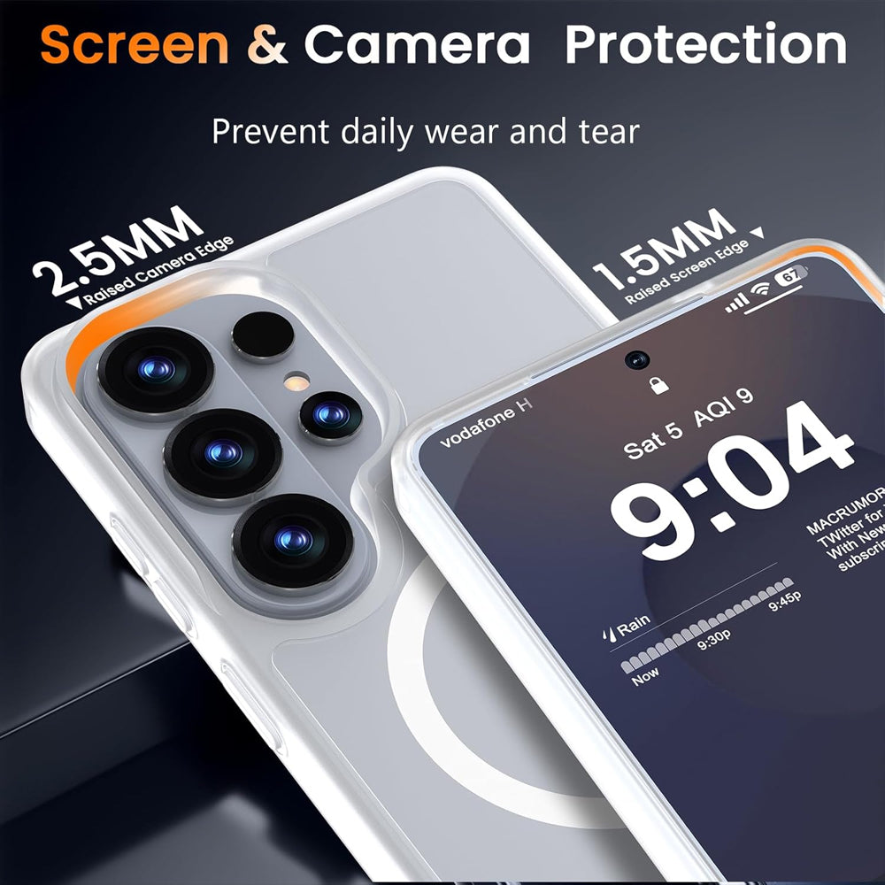 Matte Magsafe Compatible Case for Samsung Galaxy S26 Ultra