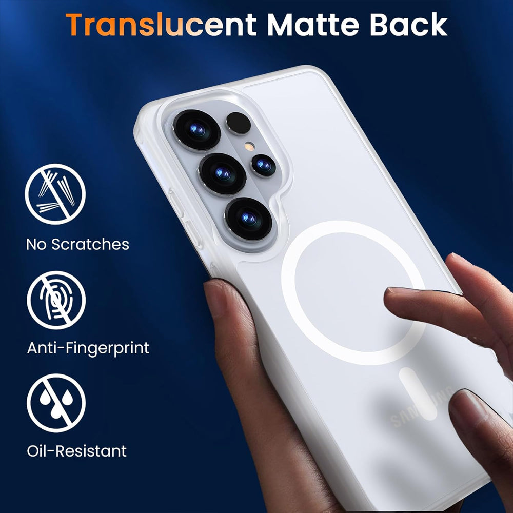 Matte Magsafe Compatible Case for Samsung Galaxy S26 Ultra